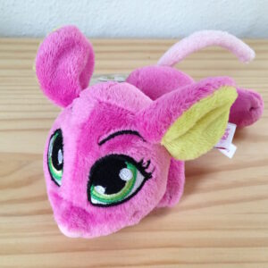 Maus Grossauge pink, 15 cm liegend