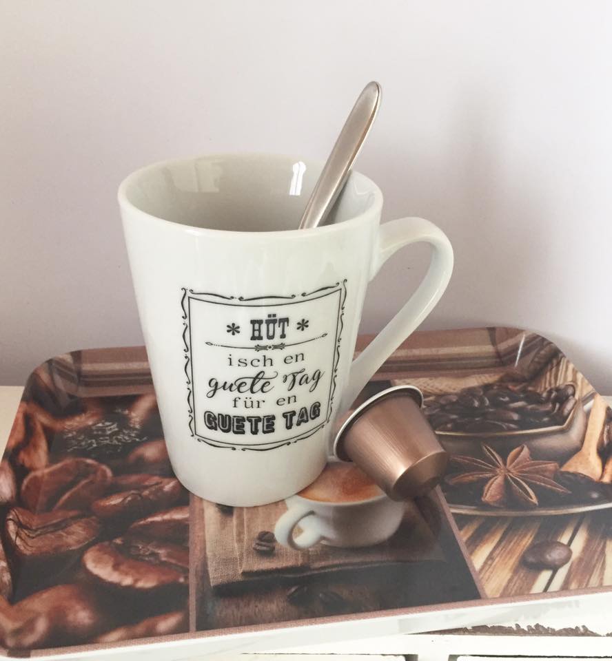 Tasse "Hüt isch en guete Tag ..." (reduziert)
