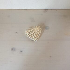 Herz crème, 7cm