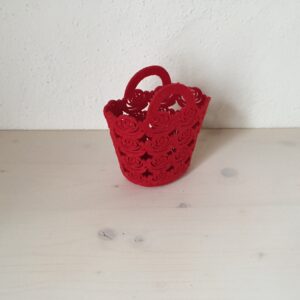 Filztäschli rot