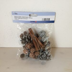 Potpourri Zapfen, Rattankugeln, Zimt