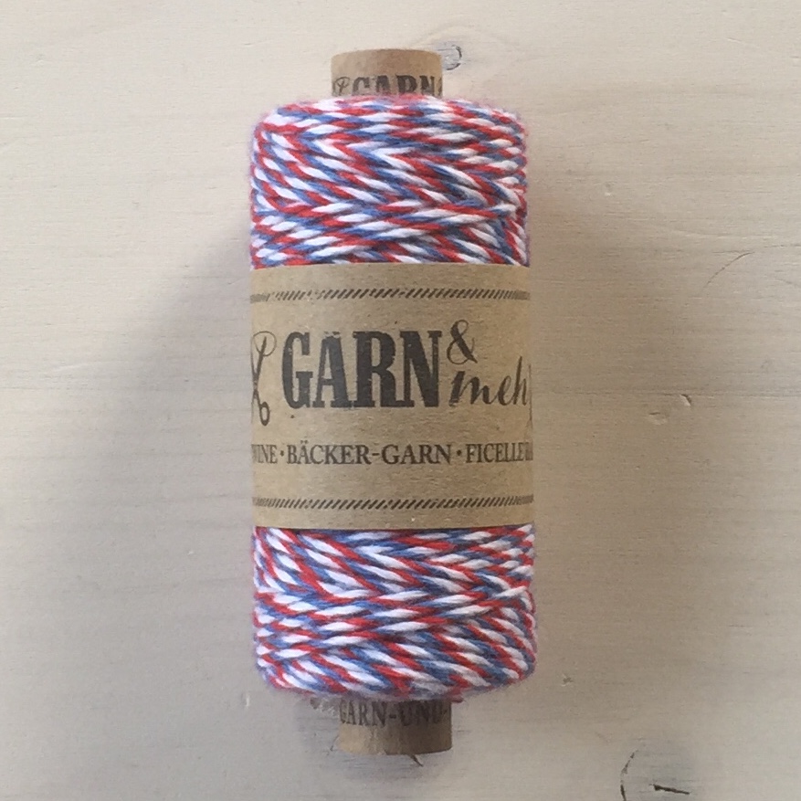 Bäckergarn airmail (3-farbig)