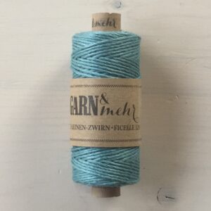 Leinenzwirn aqua