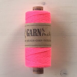 Bäckergarn "specials", neonpink einfarbig