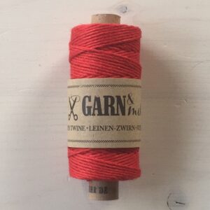 Leinenzwirn rot