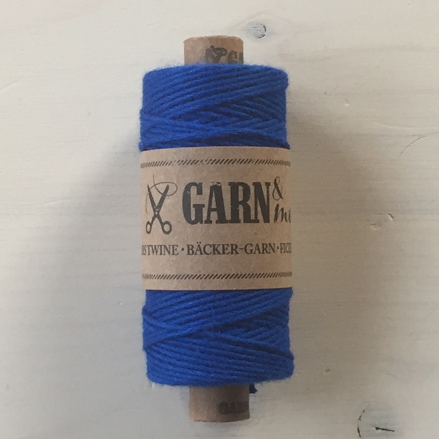 Bäckergarn royalblau einfarbig