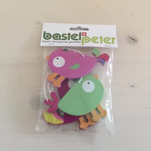Vogel-Hänger 3-fach assortiert, 8-9 cm