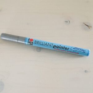 Brilliant Painter, Kalligrafiespitze 1-2.5 mm, silber