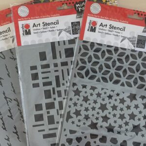 Art Stencil Schablone, ca. A4 gross