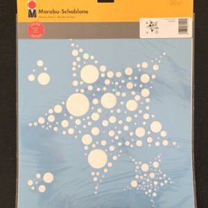 Schablone "Stars & Dots", 33 x 33 cm