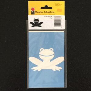 Schablone "Frog", 15 x 10 cm