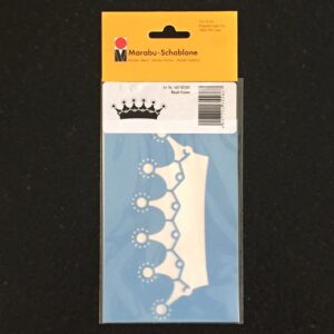 Schablone "Royal Crown", 15 x 10 cm