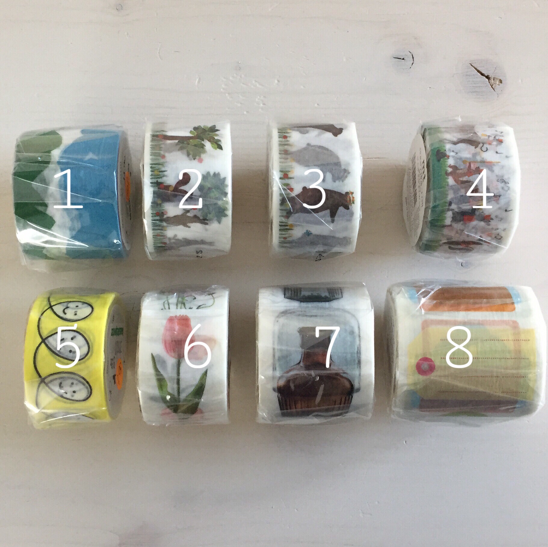 Verschiedene Masking Tape (2)