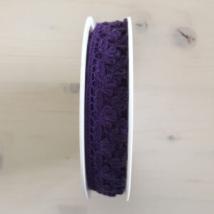 Spitzenband "Landliebe", violett, 8.50 m