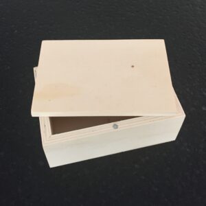 Magnetbox Holz natur 5 x 7 x 10.5 cm