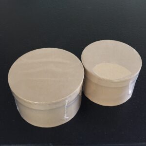 Karton-Box rund