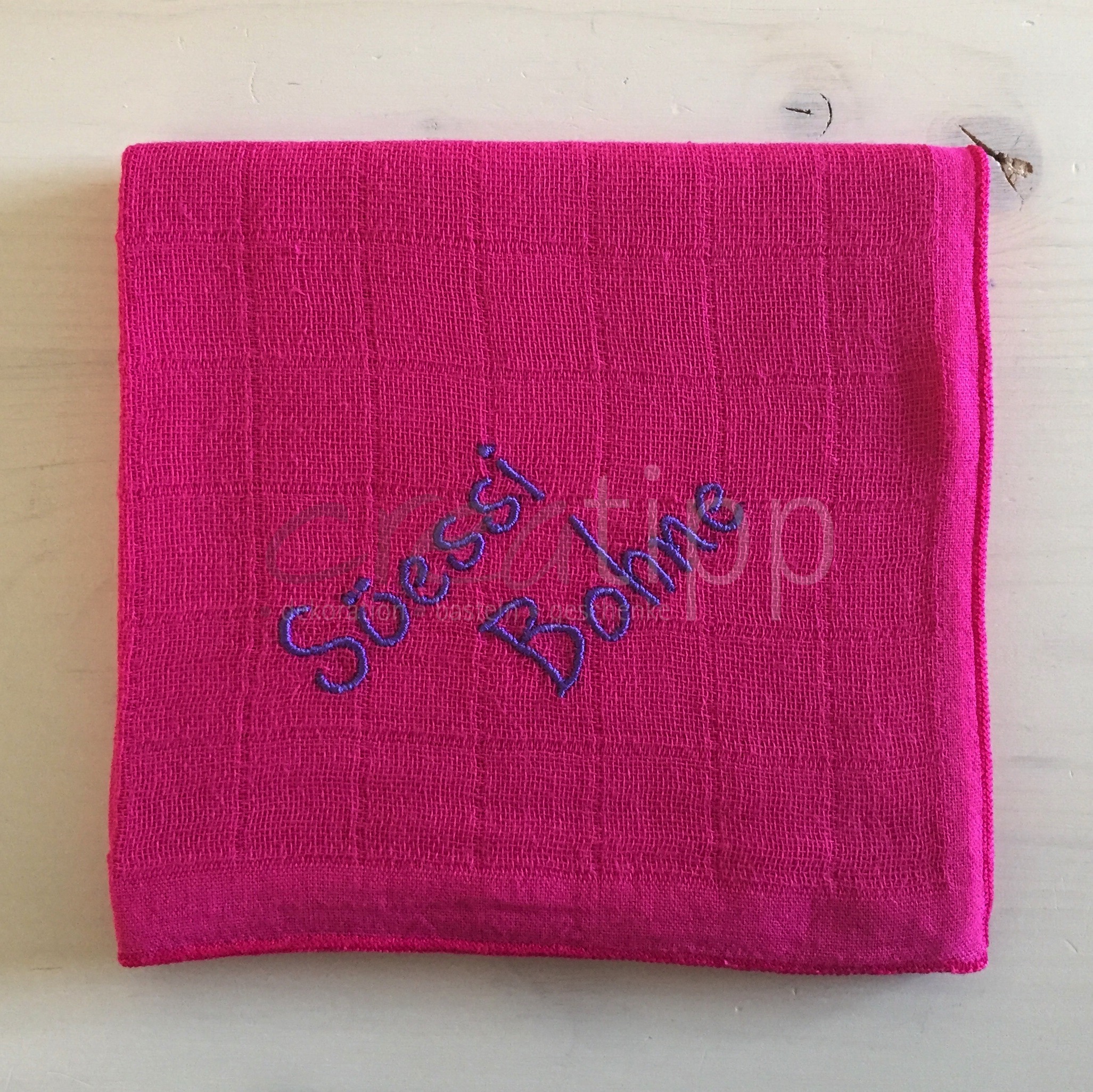 Fixfertig bestickte Nuscheli – Bild 5