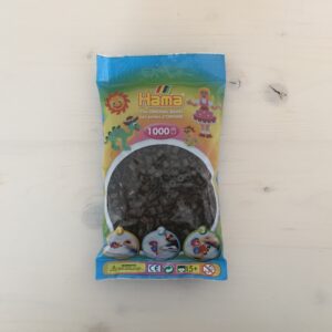 1000 Bügelperlen, dunkelbraun