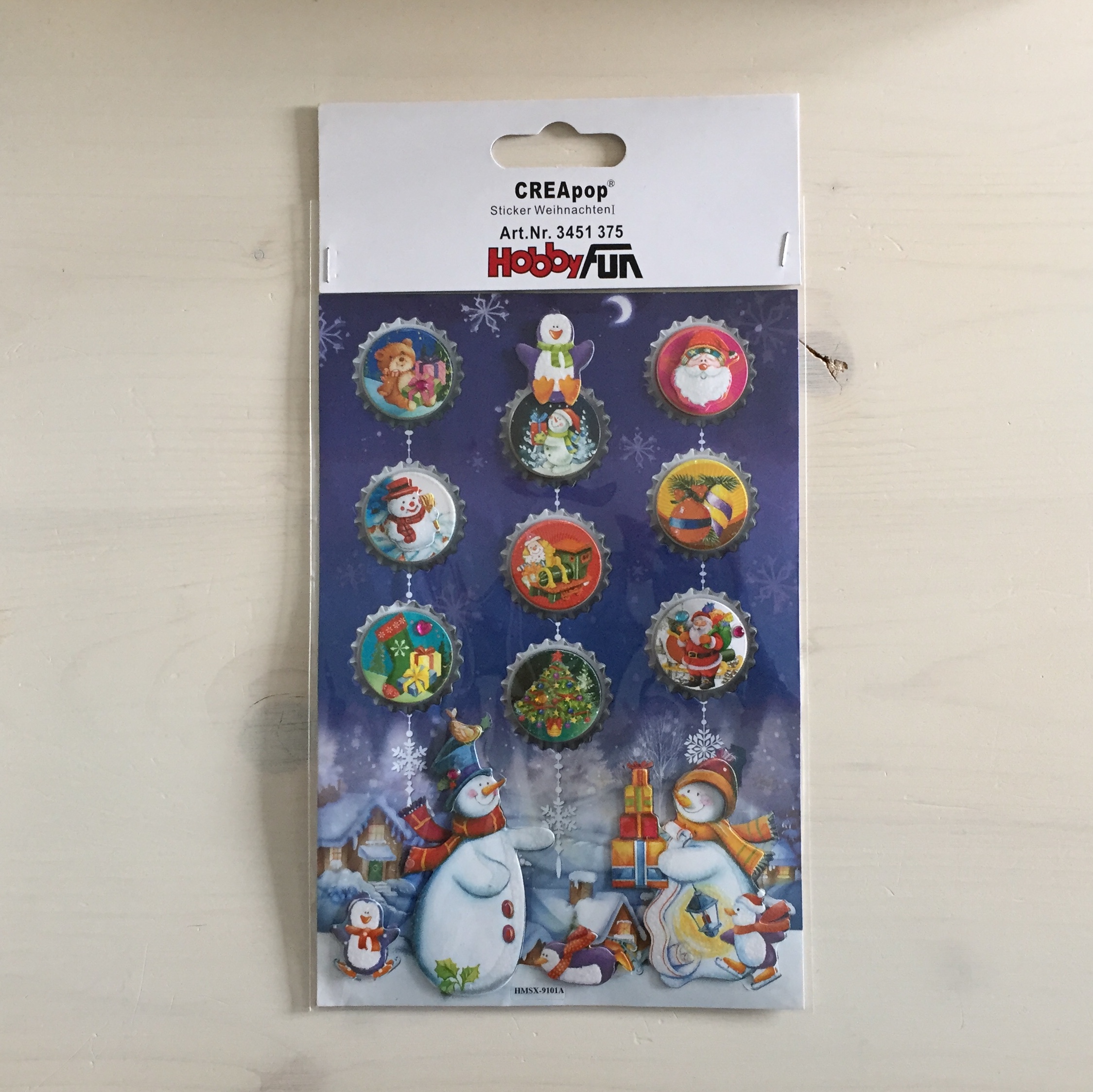 CREApop Sticker Weihnachten