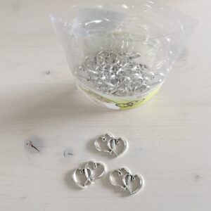 Doppelherz, 3 cm breit