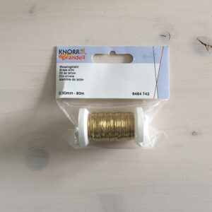Messingdraht 0.3 mm, 80 m