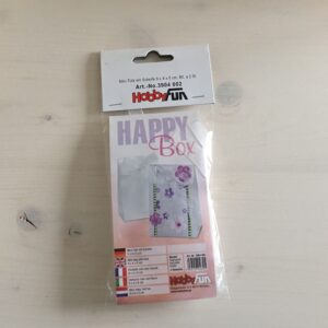 Minitüte mit Schleife transparent, 2 Stk.