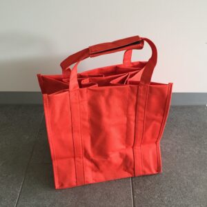 Flaschentasche rot