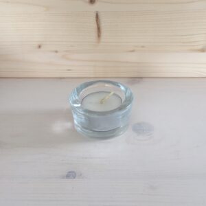 Teelichtglas massiv