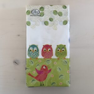 IHR Servietten Eulen (33 x 42 cm)