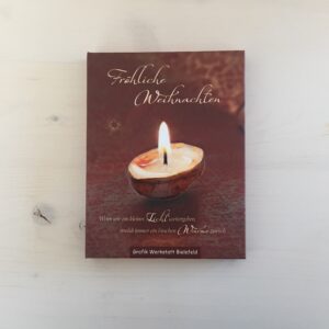Gute-Wünsche-Box "Fröhliche Weihnachten" von Grafik Werkstatt