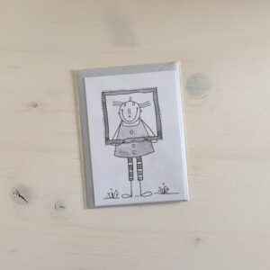 Kärtli ohne Text, mit Couvert