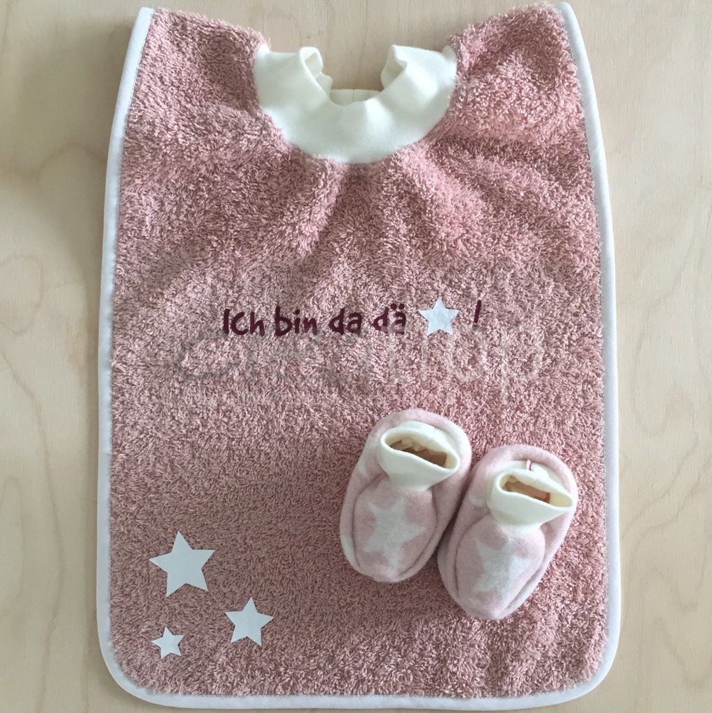 Geschenkset Schlupflatz (bedruckt oder bestickt) mit Finkli – Bild 3