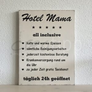 Hotel Mama, crème