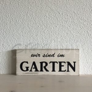 Wir sind im Garten 2, crème