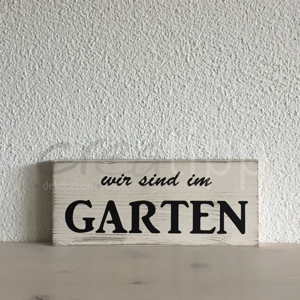 Wir sind im Garten 2, crème