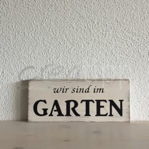 Wir sind im Garten 1, crème
