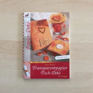 Transparentpapier Tisch-Deko