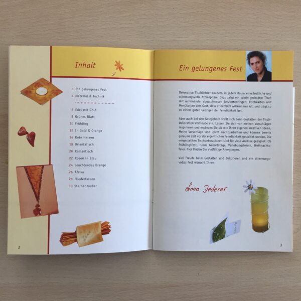 Transparentpapier Tisch-Deko – Bild 2