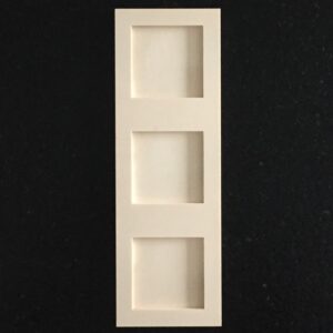 Bilderrahmen für drei Quadrate